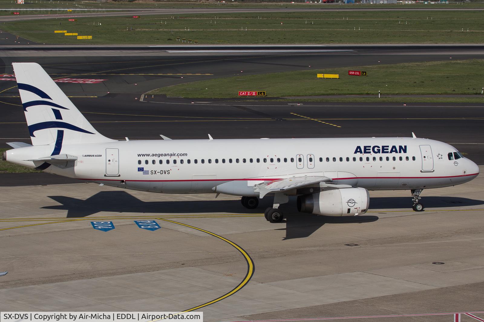 SX-DVS, 2008 Airbus A320-232 C/N 3709, Aegean Airlines