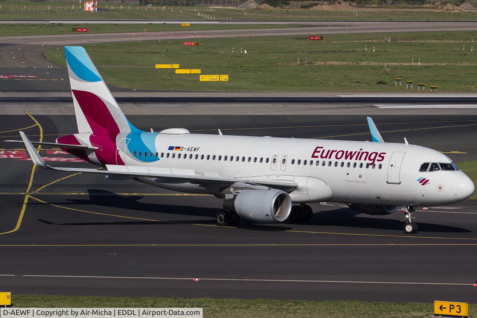 D-AEWF, 2016 Airbus A320-214 C/N 7087, Eurowings