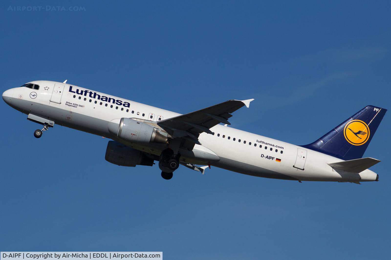 D-AIPF, 1989 Airbus A320-211 C/N 0083, Lufthansa