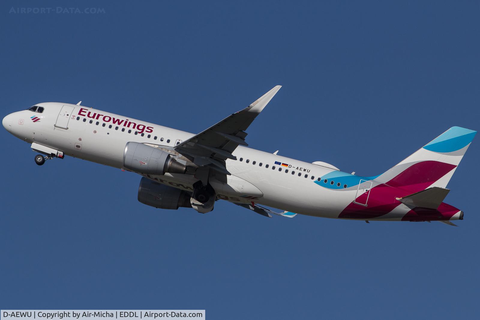 D-AEWU, 2017 Airbus A320-214 C/N 7513, Eurowings