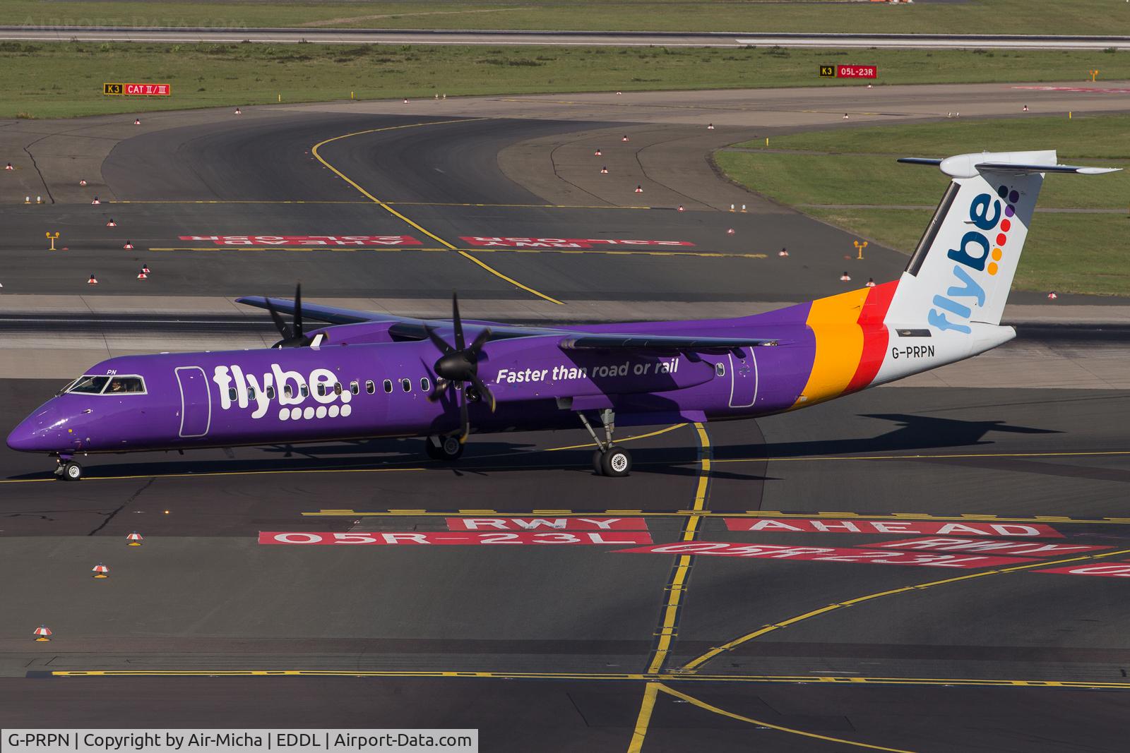 G-PRPN, 2008 Bombardier DHC-8-402 Dash 8 C/N 4213, flybe
