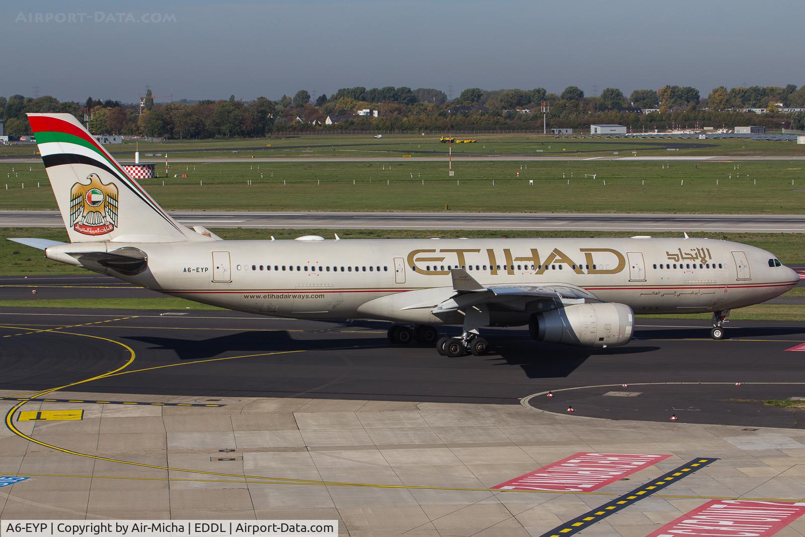 A6-EYP, 2007 Airbus A330-243 C/N 854, Etihad Airways