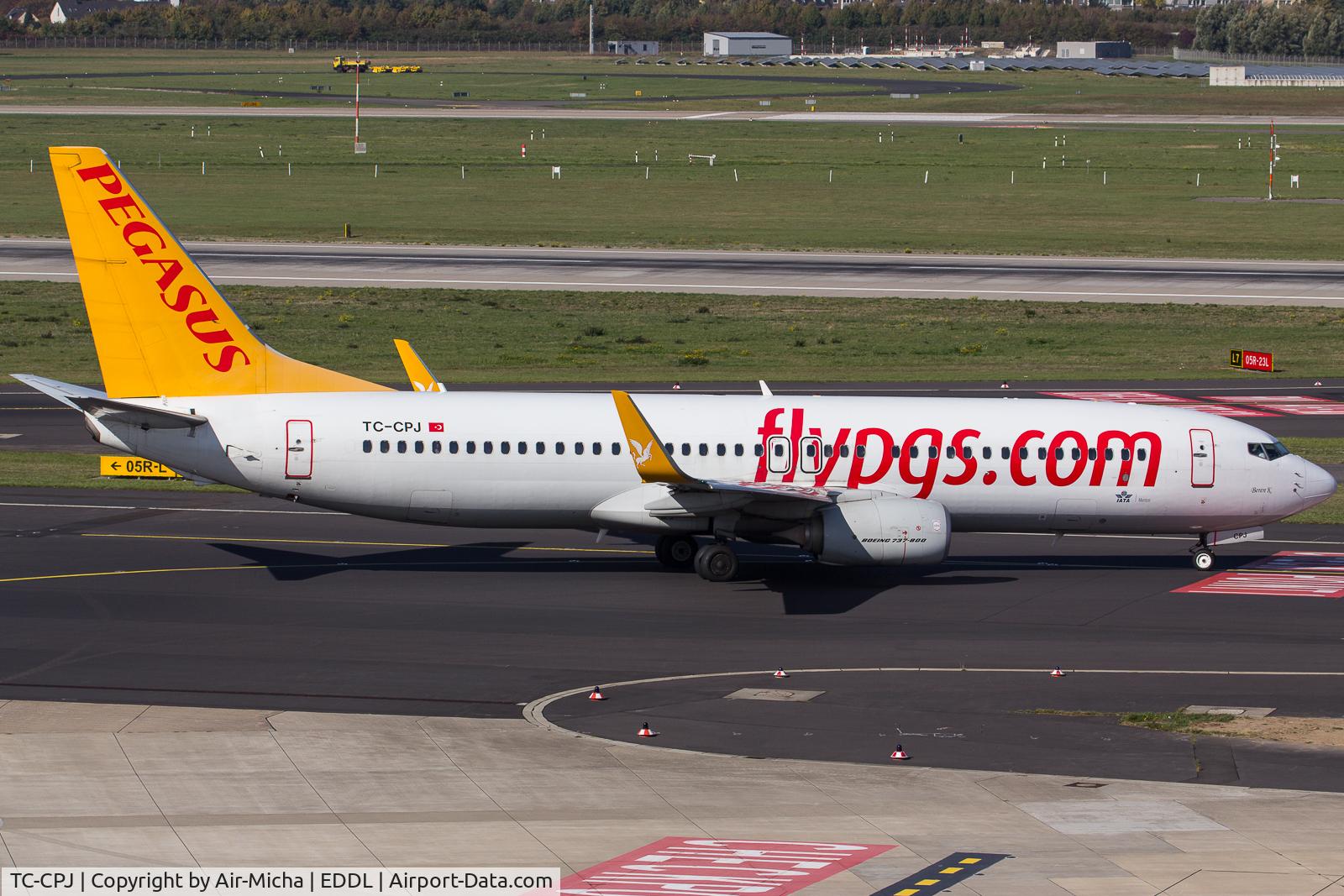 TC-CPJ, 2013 Boeing 737-82R C/N 40881, Pegasus Airlines