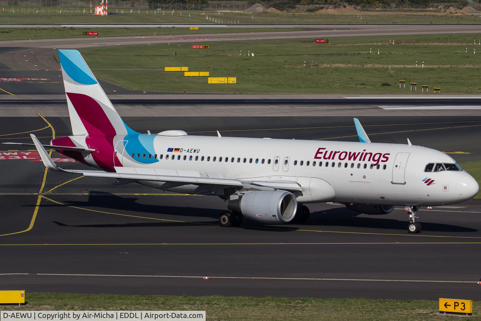 D-AEWU, 2017 Airbus A320-214 C/N 7513, Eurowings