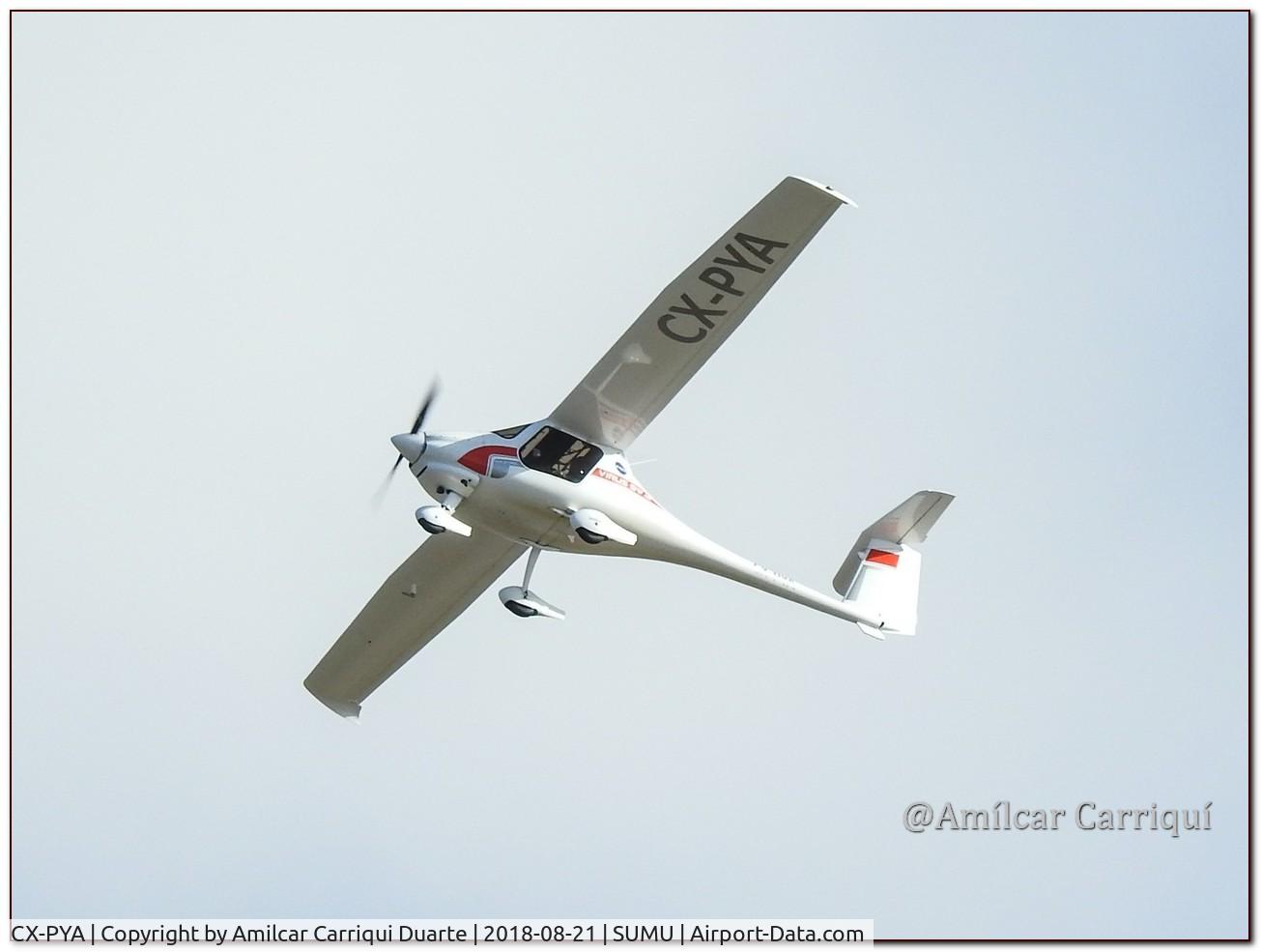 CX-PYA, 2016 Pipistrel Virus SW 121 C/N VSW 1210003, Flying over SUMU