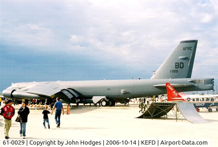 61-0029, 1961 Boeing B-52H Stratofortress C/N 464456, 2006 Wings Over Houston