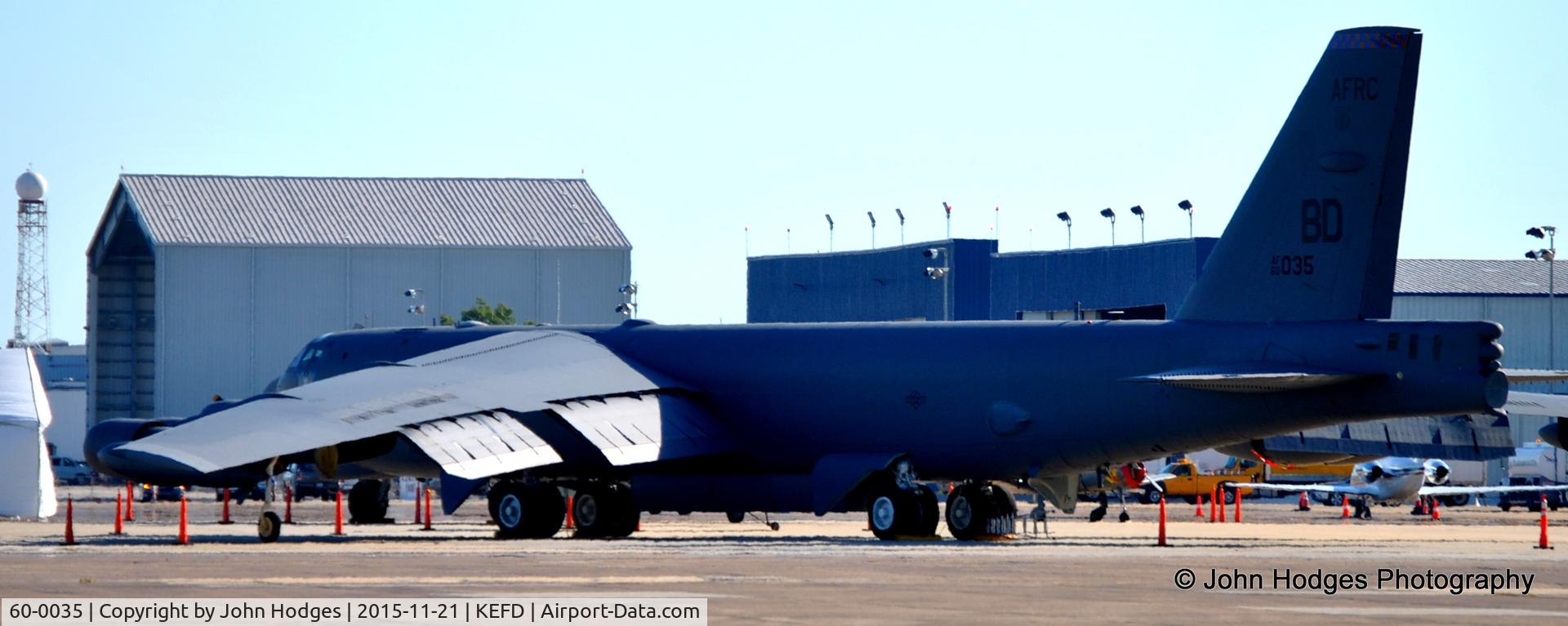 60-0035, 1960 Boeing B-52H Stratofortress C/N 464400, 2015 Wings Over Houston