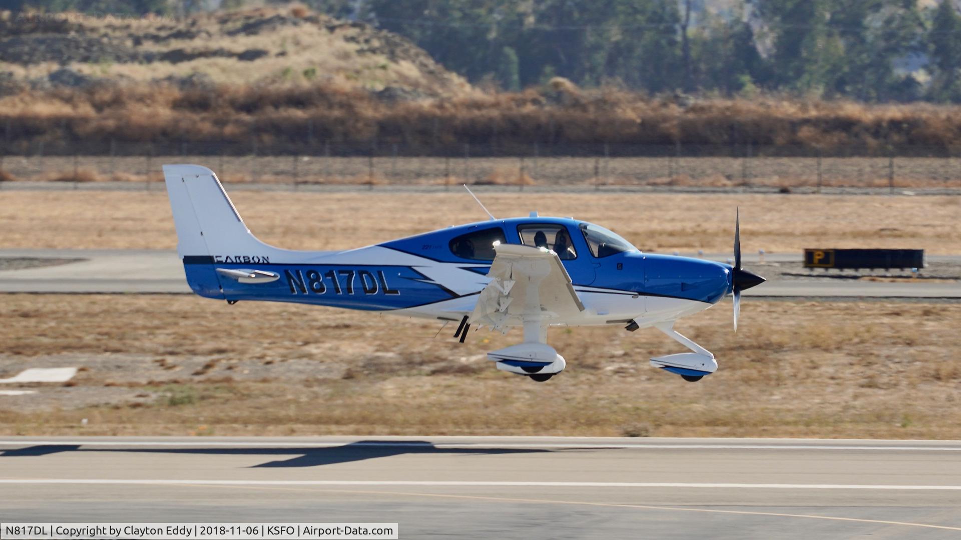 N817DL, 2018 Cirrus SR22T C/N 1762, Livermore Airport California 2018.