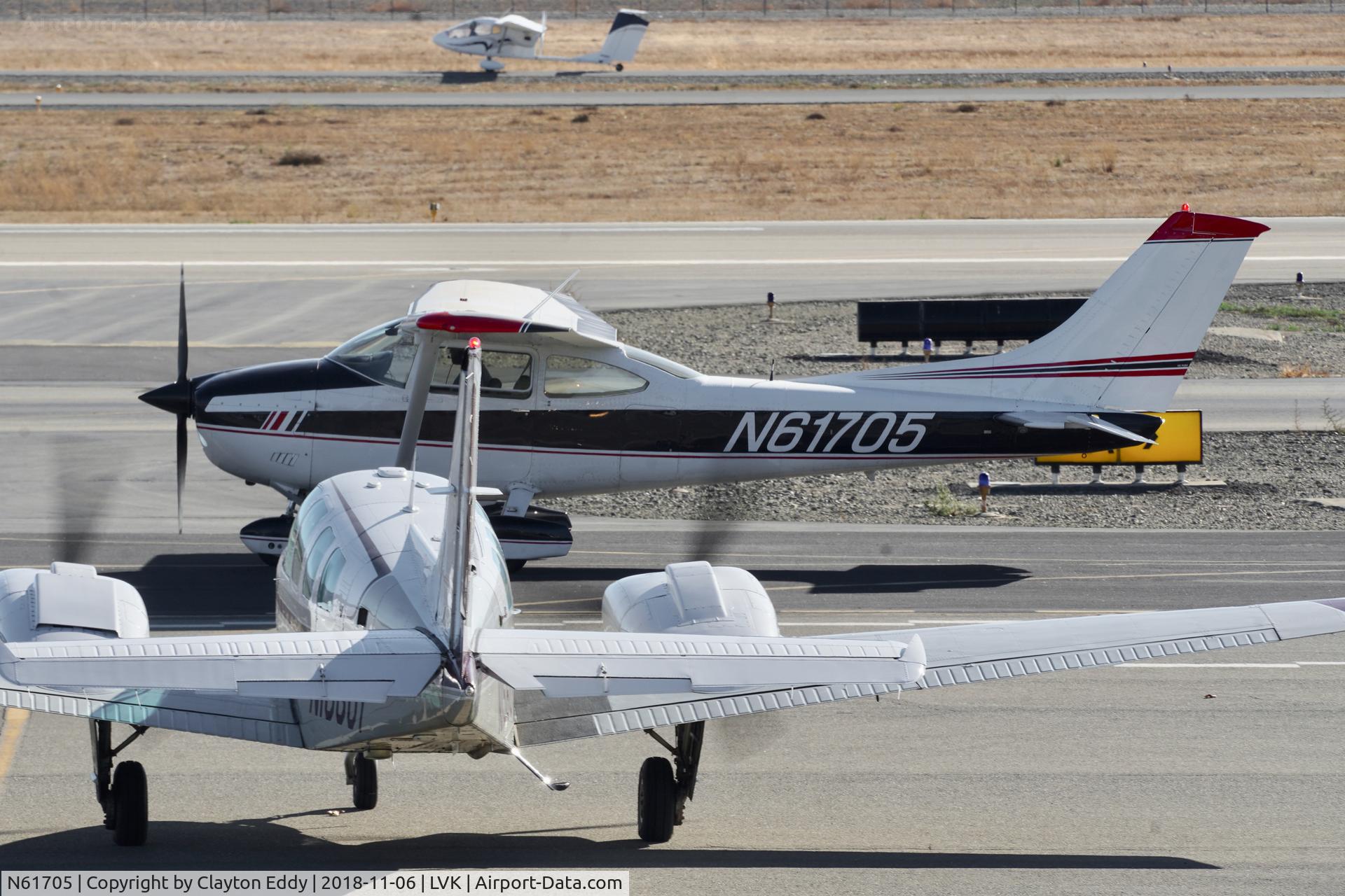 N61705, 1977 Cessna 182Q Skylane C/N 18265728, Livermore Airport California 2018.