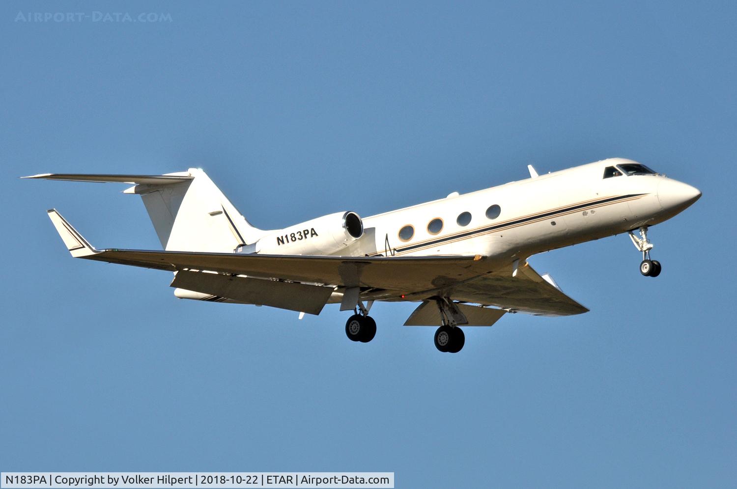 N183PA, 1983 Grumman G-1159A Gulfstream III C/N 385, at Ramstein Air Base