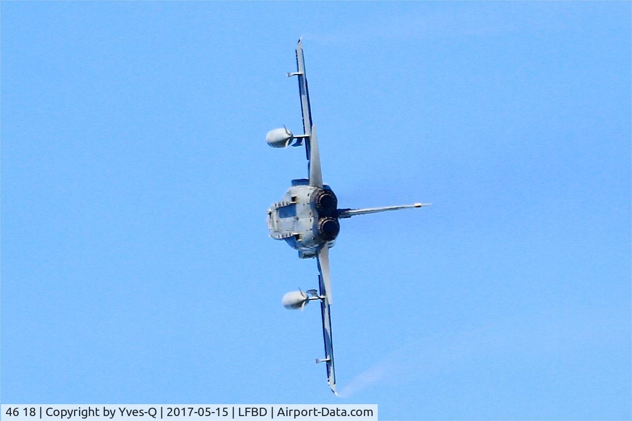 46 18, Panavia Tornado IDS C/N 789/GS251/4318, German Air Force Panavia Tornado IDS, Take off rwy 23, Bordeaux-Mérignac (LFBD-BOD)