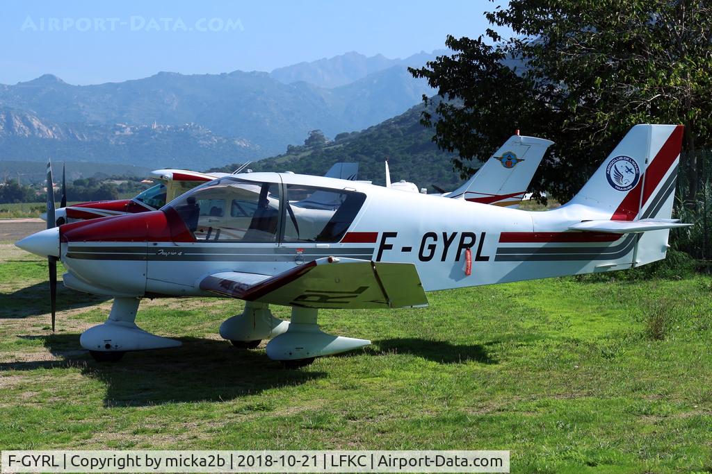 F-GYRL, Robin DR-400-140B Major C/N 2554, Parked