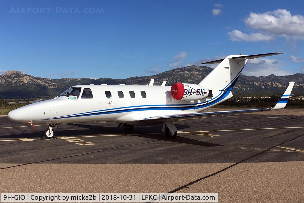 9H-GIO, 1995 Cessna 525 CitationJet C/N 525-0121, Parked