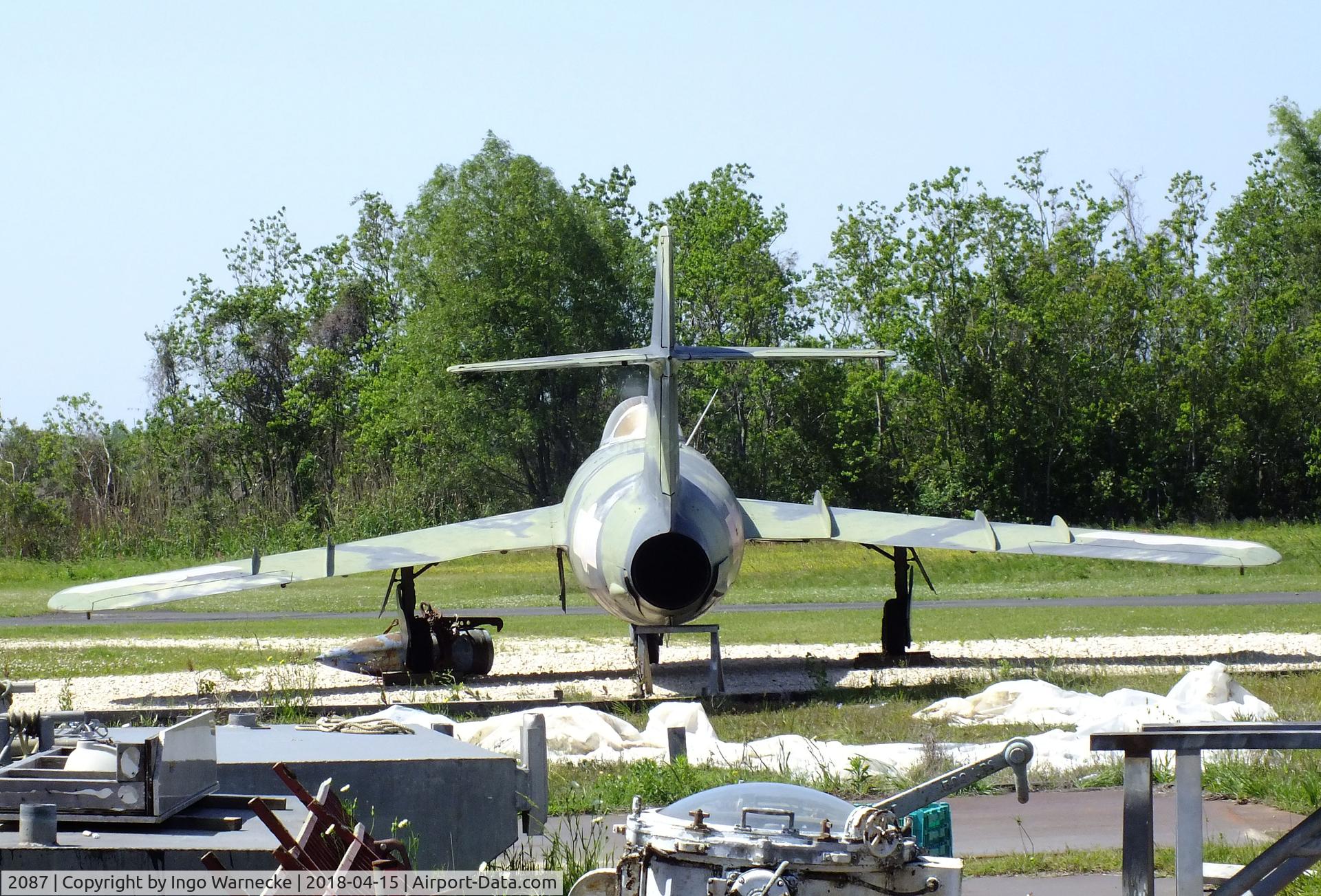 2087, Mikoyan-Gurevich MiG-17 C/N Not found 2087, Mikoyan i Gurevich MiG-17 FRESCO at the USS Alabama Battleship Memorial Park, Mobile AL