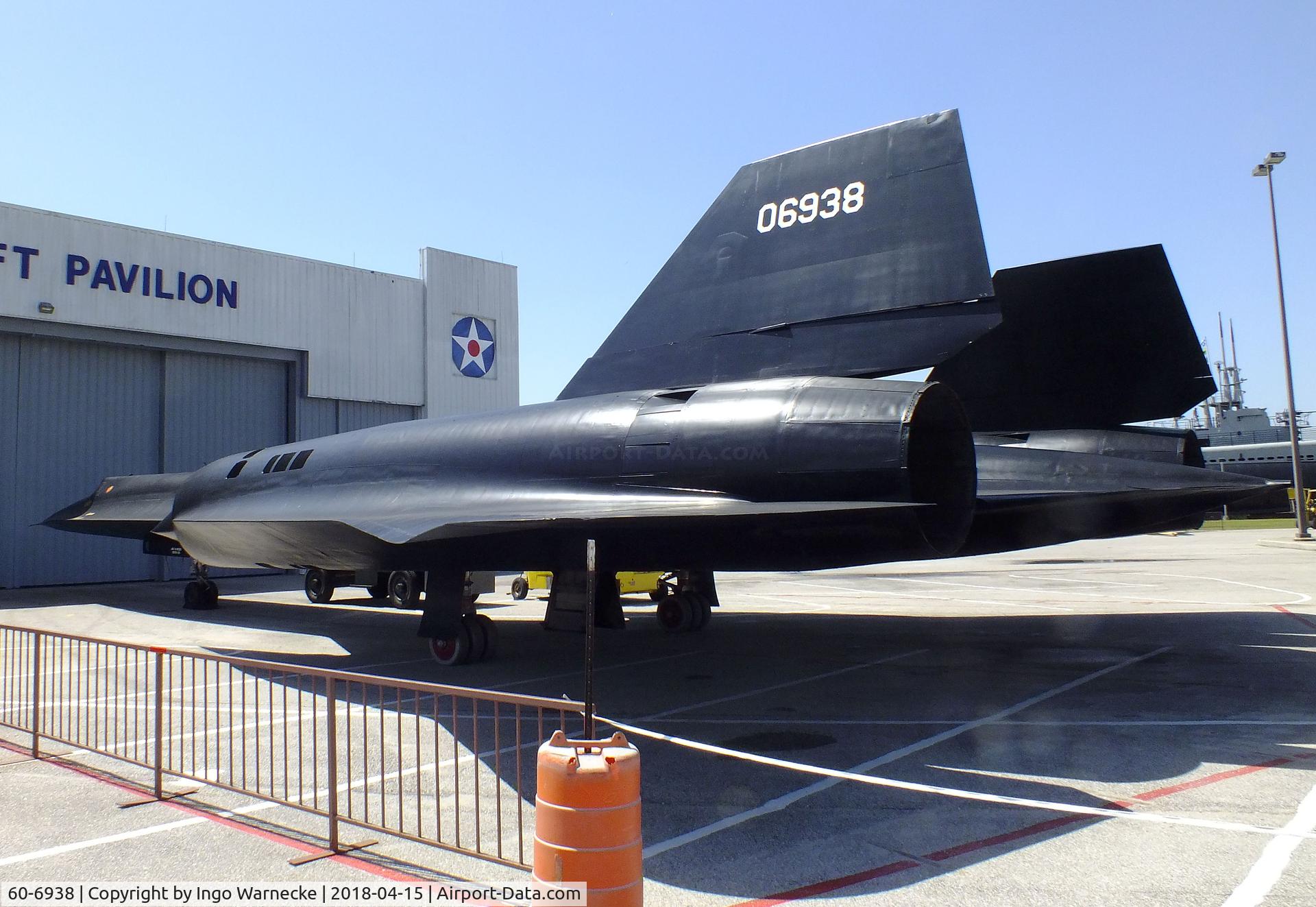 60-6938, 1962 Lockheed A-11 Blackbird C/N 132, Lockheed A-12 Blackbird at the USS Alabama Battleship Memorial Park, Mobile AL