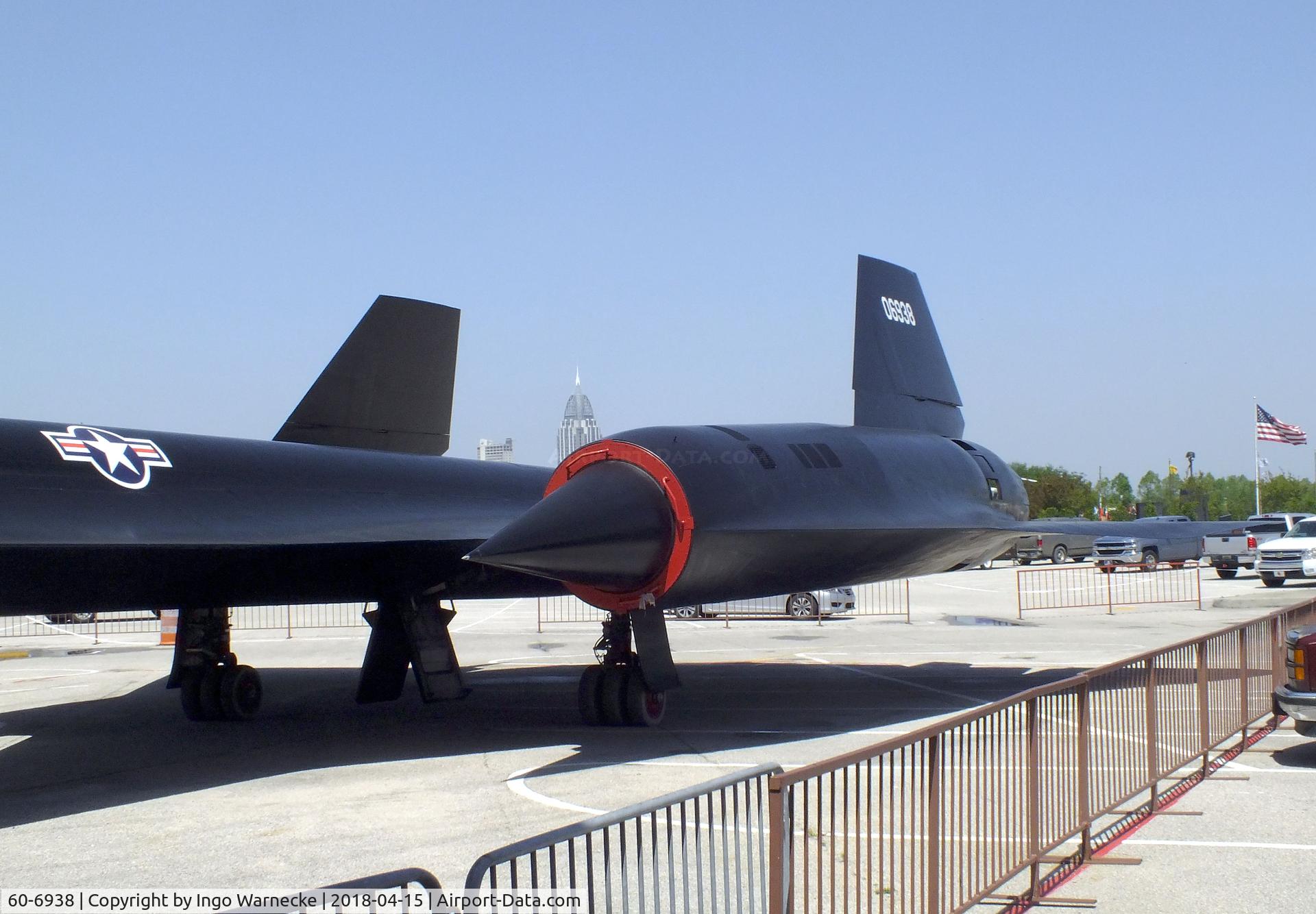 60-6938, 1962 Lockheed A-11 Blackbird C/N 132, Lockheed A-12 Blackbird at the USS Alabama Battleship Memorial Park, Mobile AL