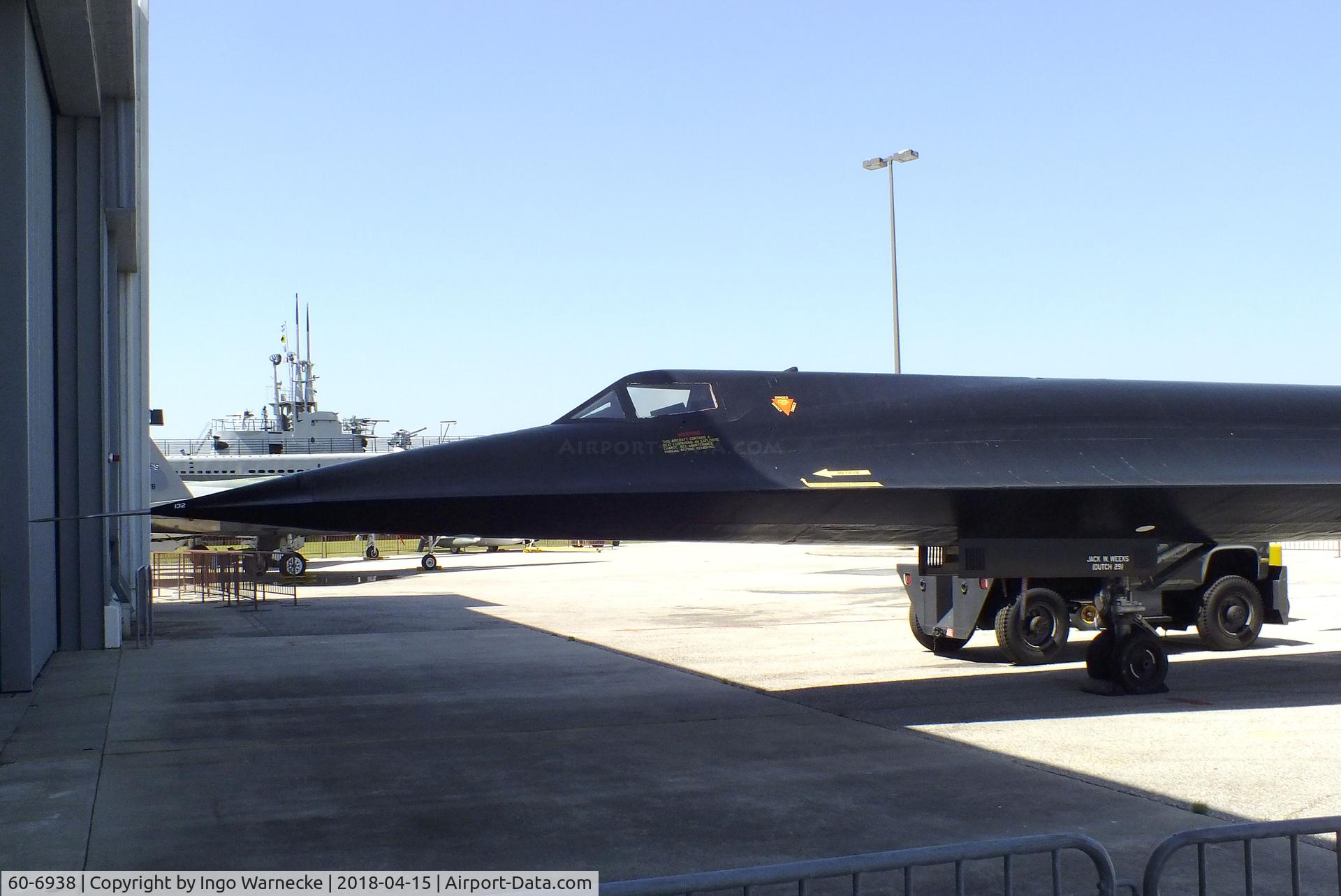 60-6938, 1962 Lockheed A-11 Blackbird C/N 132, Lockheed A-12 Blackbird at the USS Alabama Battleship Memorial Park, Mobile AL