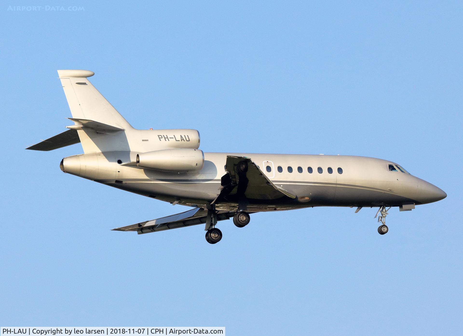 PH-LAU, 1999 Dassault Falcon 900EX C/N 54, Copenhagen 7.11.2018