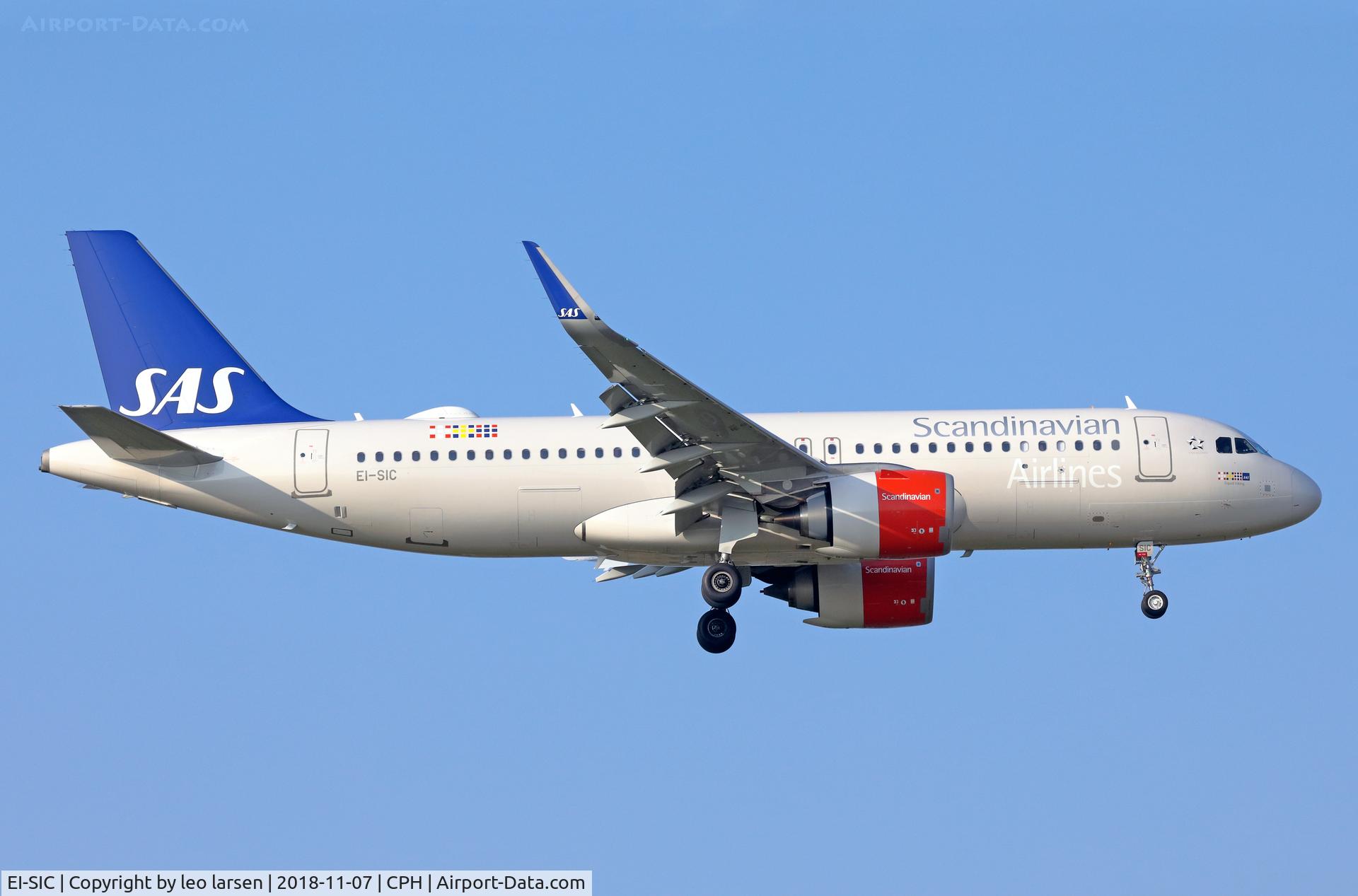 EI-SIC, 2017 Airbus A320-251N C/N 7979, Copenhagen 7.11.2018