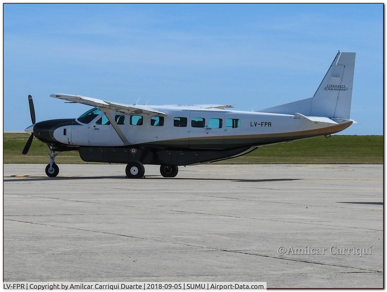 LV-FPR, 2013 Cessna 208B GrandCaravan EX C/N 208B5058, Landed at SUMU