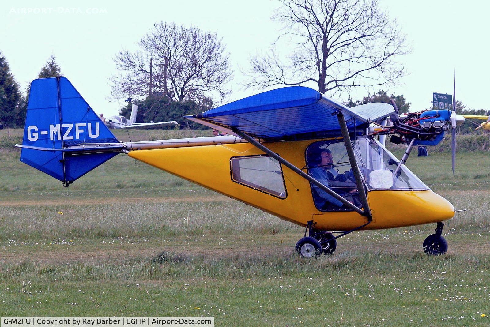 G-MZFU, 1997 Thruster T600N 450 JAB C/N 9047-T600N-004, G-MZFU   Thruster Sprint T600N 450 JAB [9047-T600N-004] Popham~G 05/05/2007