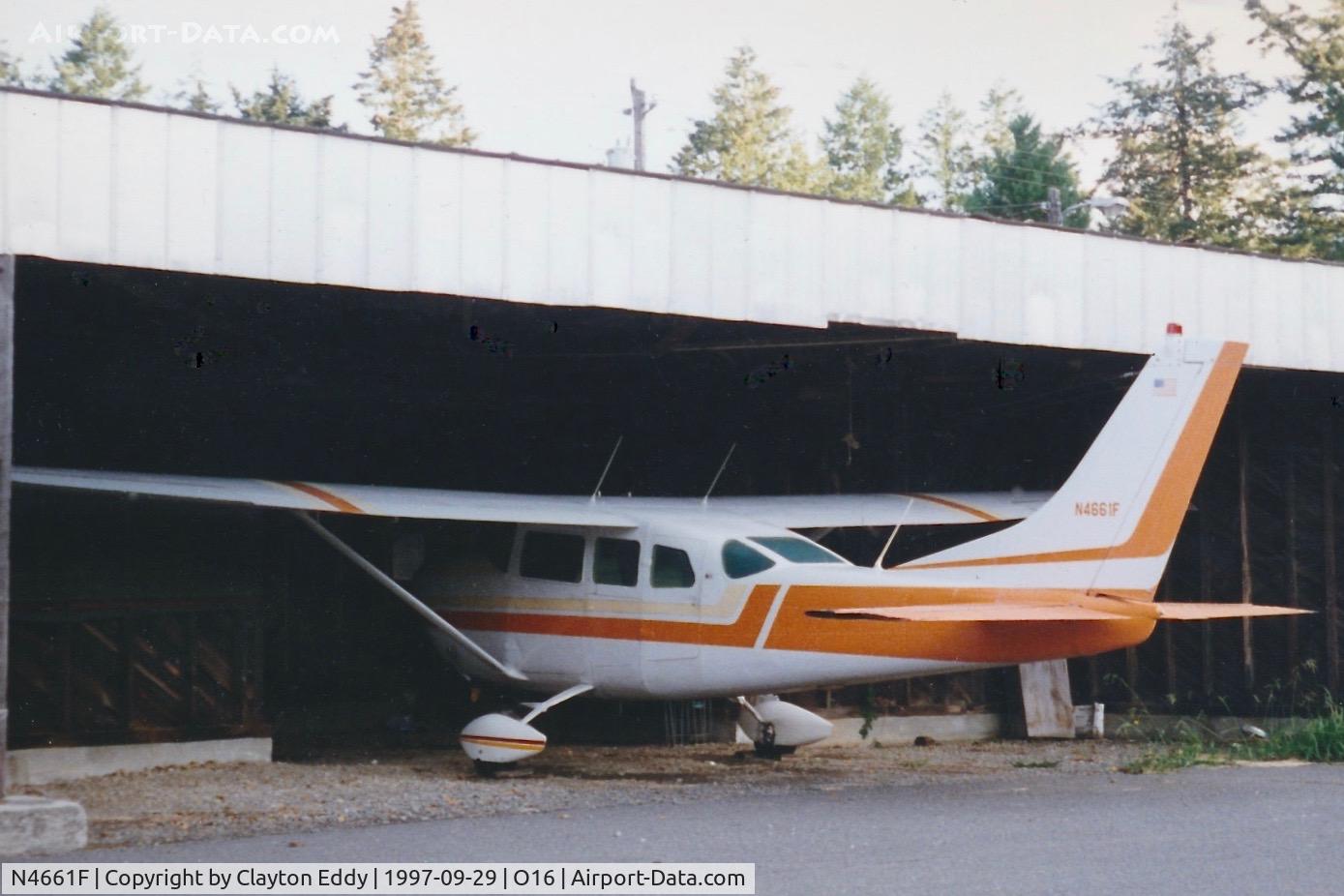 N4661F, 1966 Cessna P206A Super Skylane C/N P206-0261, California 9-97.