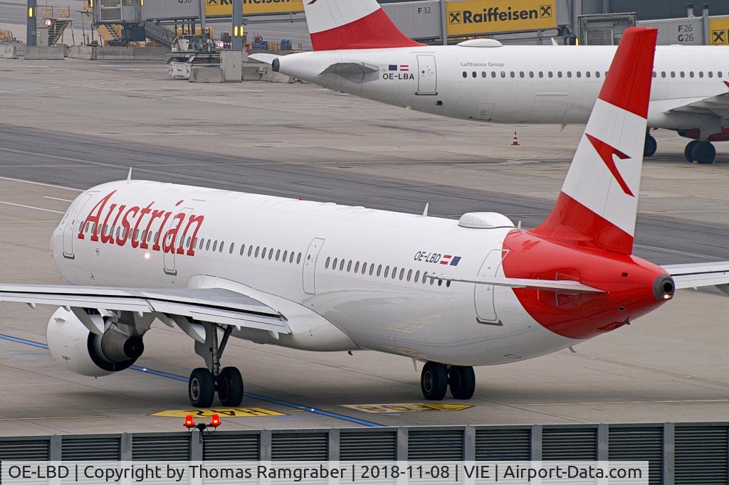OE-LBD, 1998 Airbus A321-211 C/N 920, Austrian Airlines Airbus A321