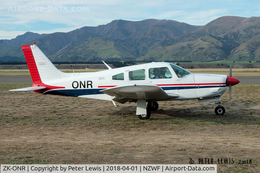 ZK-ONR, 1974 Piper PA-28R-200 C/N 28R-7435194, T J Donaldson, Christchurch