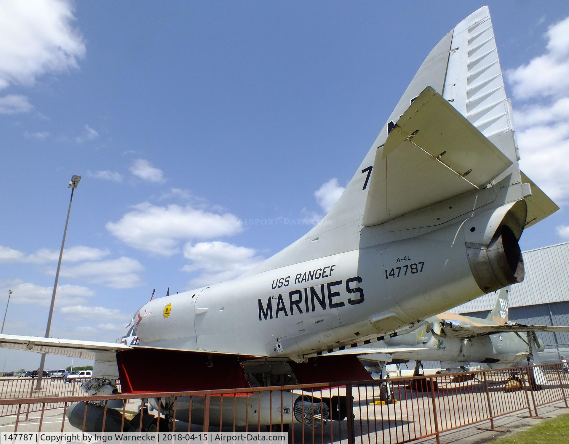 147787, Douglas A-4L Skyhawk C/N 12551, Douglas A-4L Skyhawk at the USS Alabama Battleship Memorial Park, Mobile AL