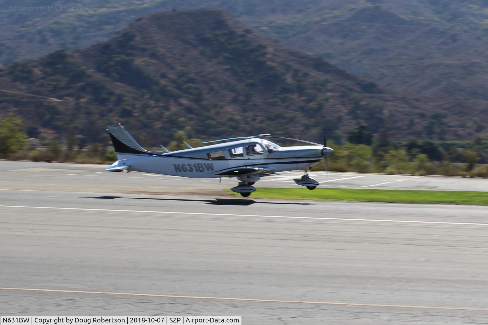 N631BW, 1973 Piper PA-32-300 Cherokee Six C/N 32-7340041, 1973 Piper PA-32-300 CHEROKEE SIX, Lycoming IO-540-K 300 Hp, takeoff climb Rwy 22