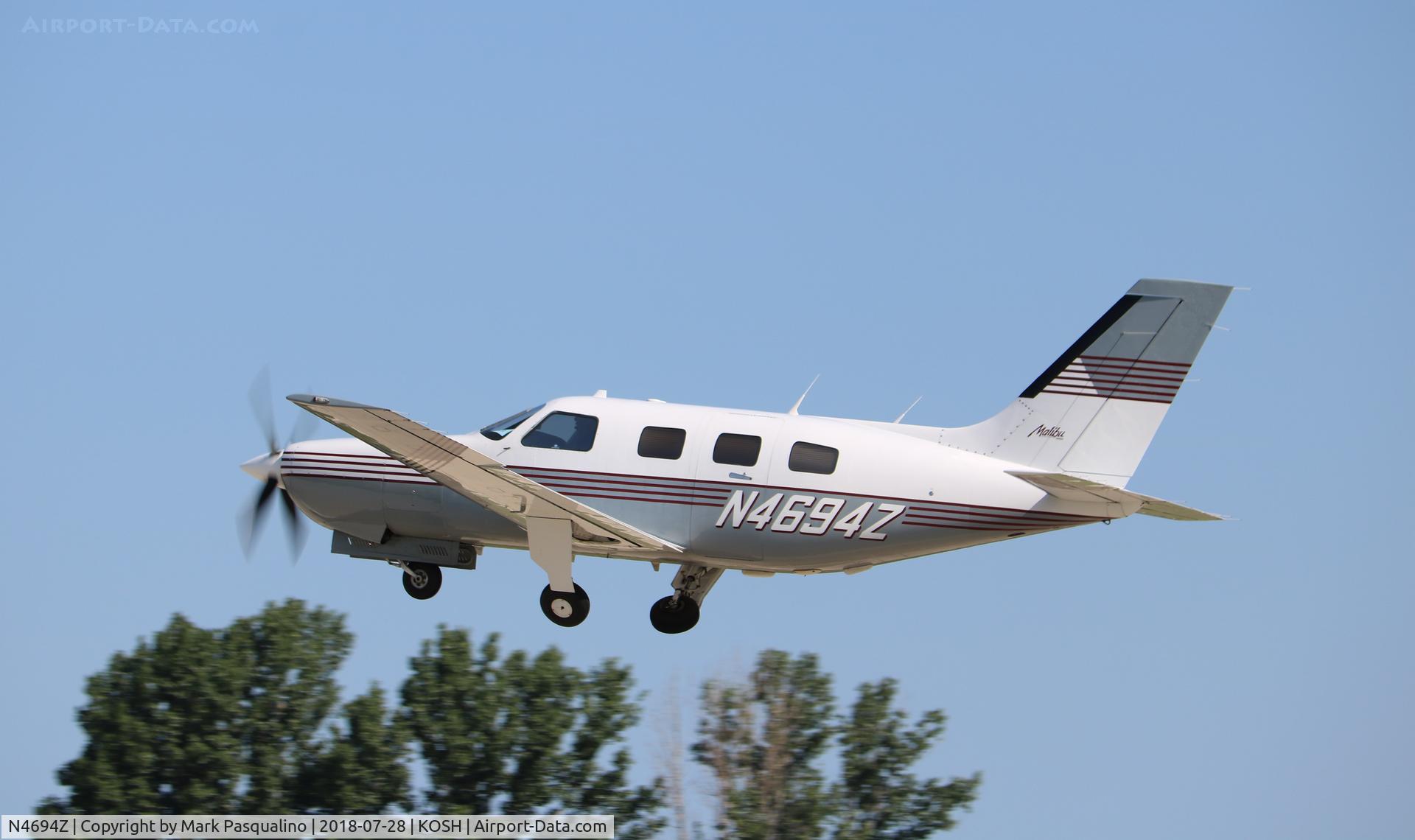 N4694Z, 1988 Piper PA-46-310P Malibu C/N 4608115, Piper PA-46-310P