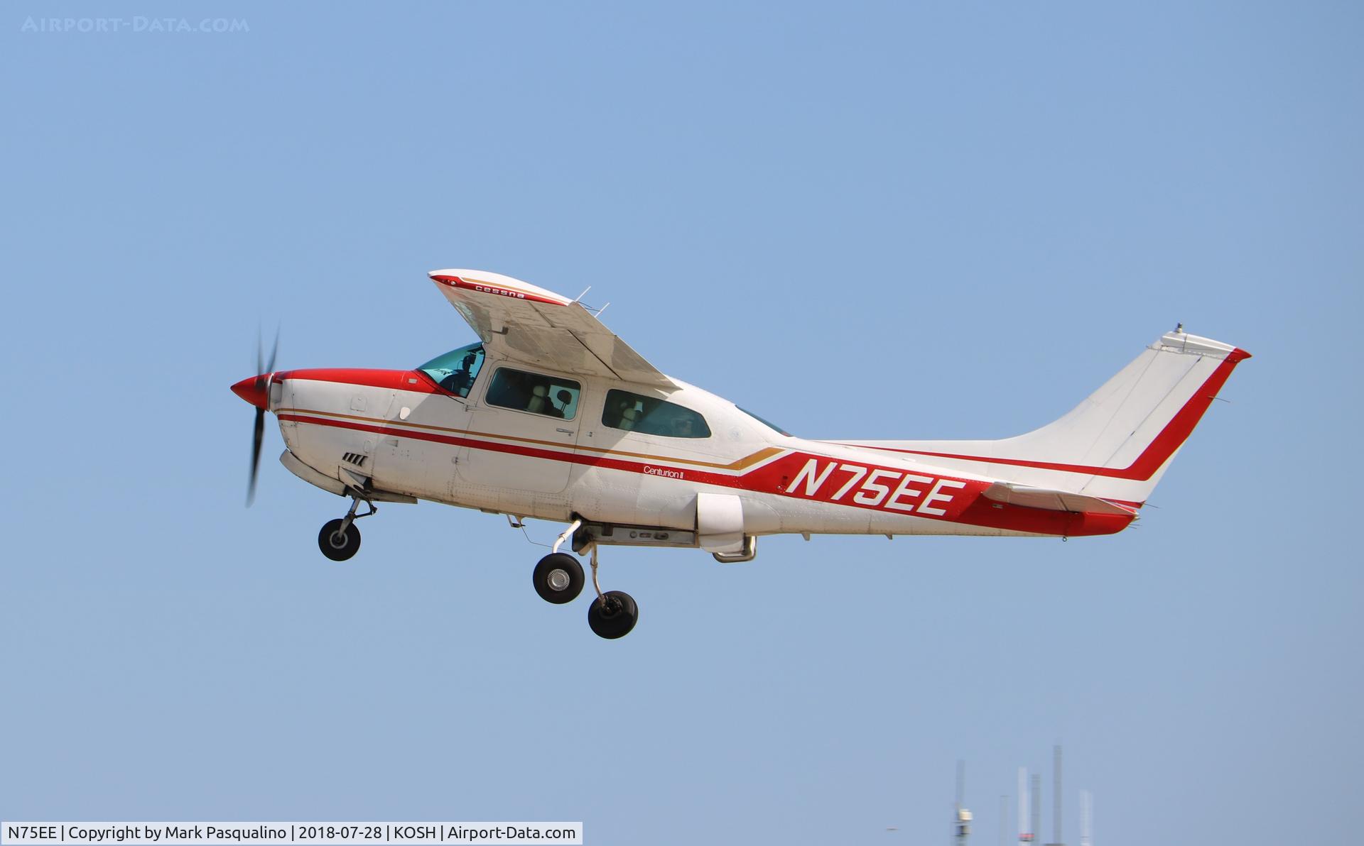 N75EE, 1975 Cessna 210L Centurion C/N 21060837, Cessna 210L