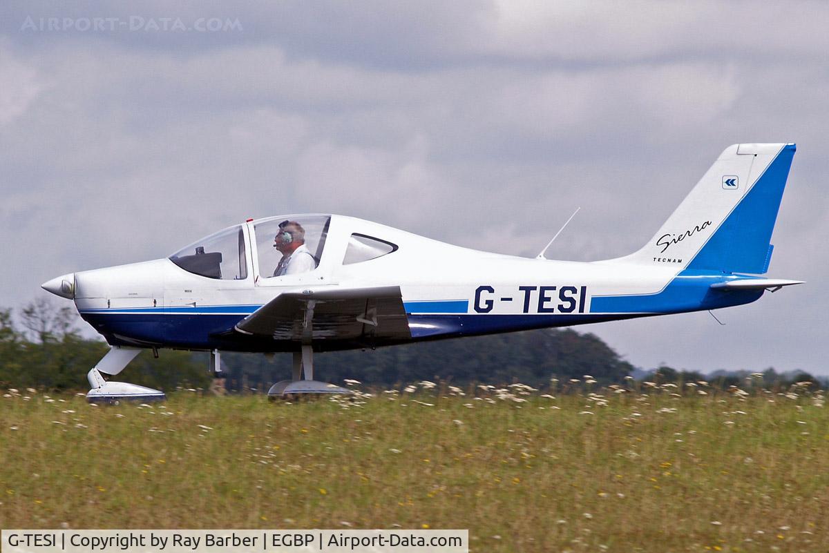 G-TESI, 2006 Tecnam P-2002EA Sierra C/N PFA 333-14481, G-TESI   Tecnam P.2002 Sierra [PFA 333-14481] Kemble~G 19/08/2006. Seen departing for flight.