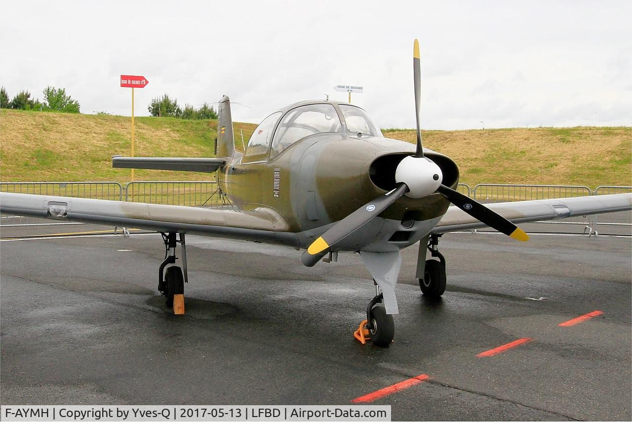 F-AYMH, 1958 Piaggio FWP-149D C/N 026, Piaggio FWP-149D, Static display, Bordeaux-Mérignac Air Base 106 (LFBD-BOD) Open day 2017