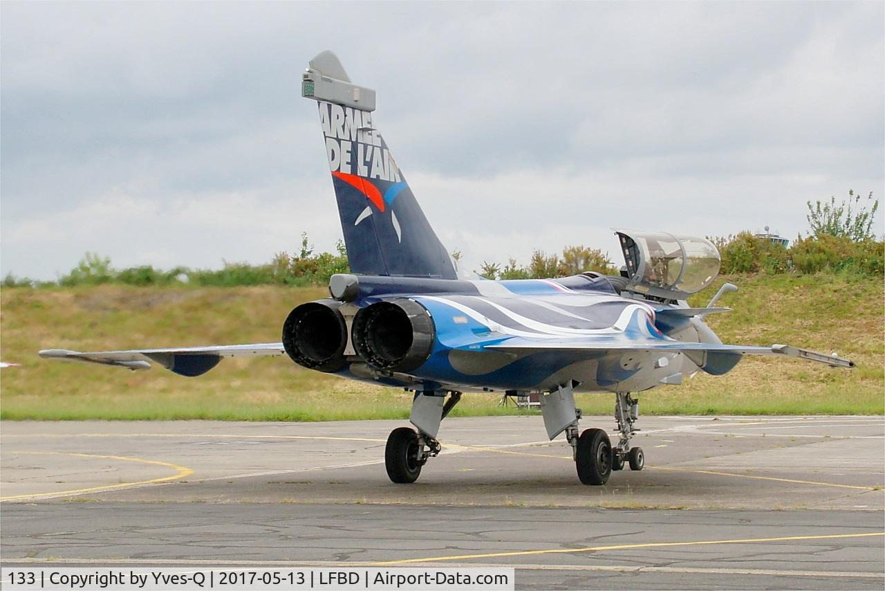 133, Dassault Rafale C C/N 133, Dassault Rafale C, Taxiing to flight line, Bordeaux-Mérignac Air Base 106 (LFBD-BOD) Open day 2017