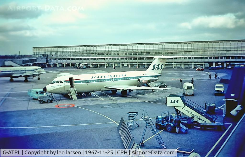 G-ATPL, 1966 BAC 111-301AG One-Eleven C/N BAC.035, Copenhagen 25.11.1967