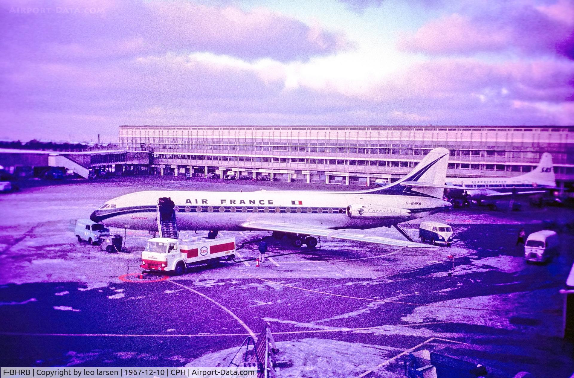 F-BHRB, 1959 Sud Aviation SE-210 Caravelle III C/N 2, CPH 10.12.1967
