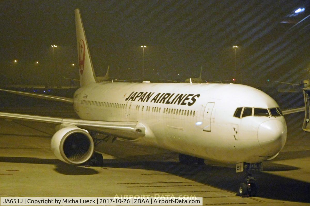JA651J, 2010 Boeing 767-346/ER C/N 40363, At Beijing