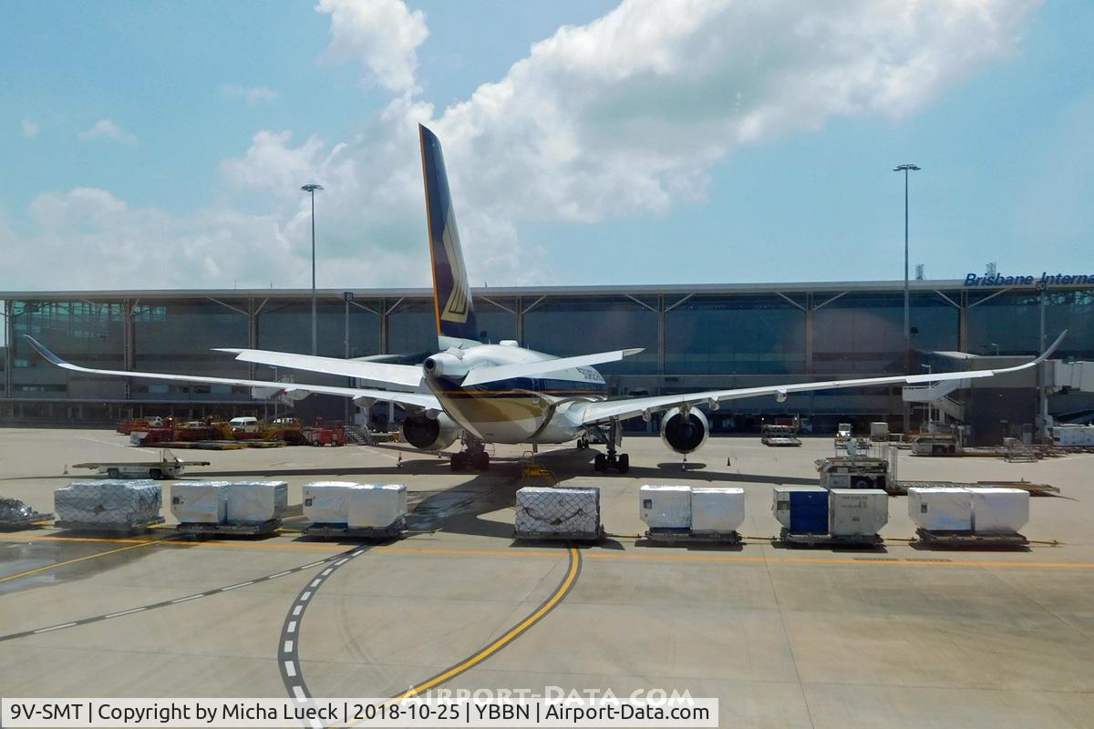 9V-SMT, 2017 Airbus A350-941 C/N 170, At Brisbane