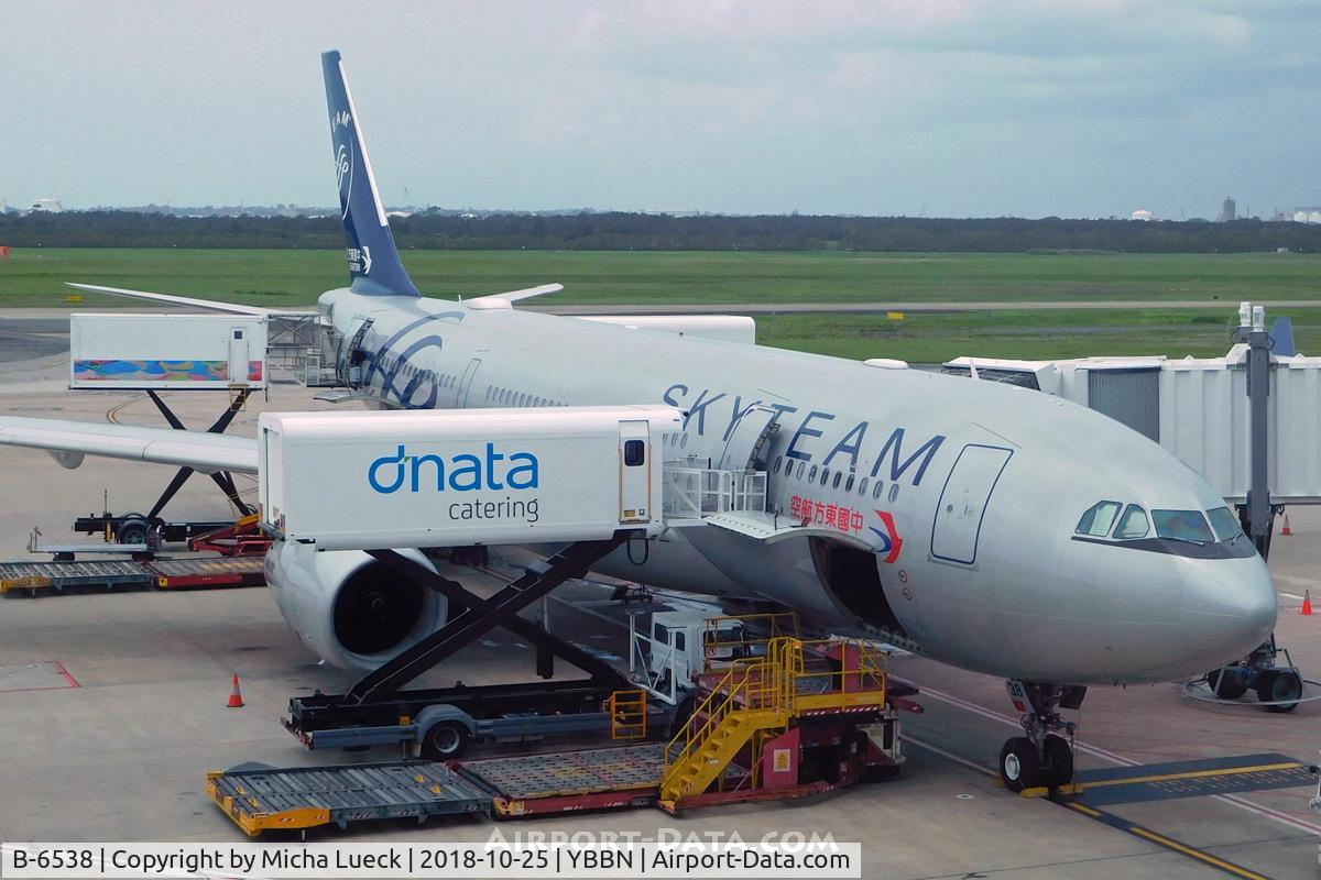 B-6538, 2011 Airbus A330-243 C/N 1267, At Brisbane