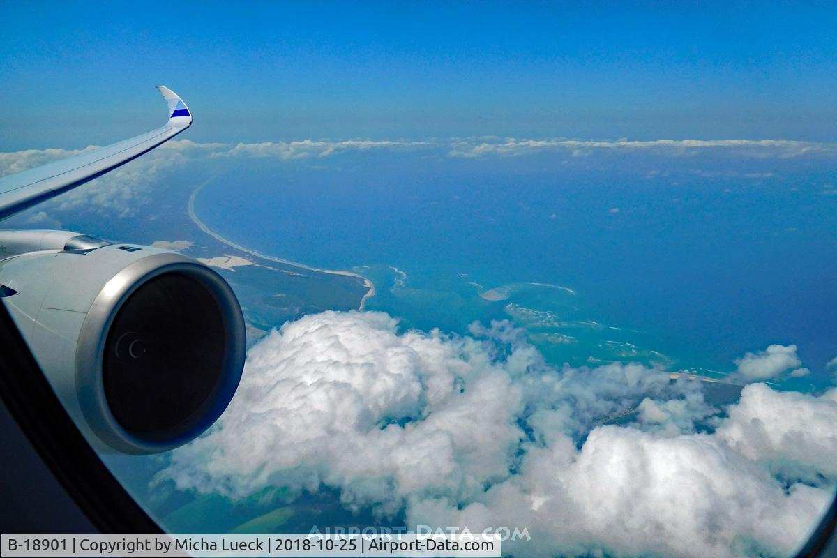 B-18901, 2016 Airbus A350-941 C/N 049, BNE-AKL