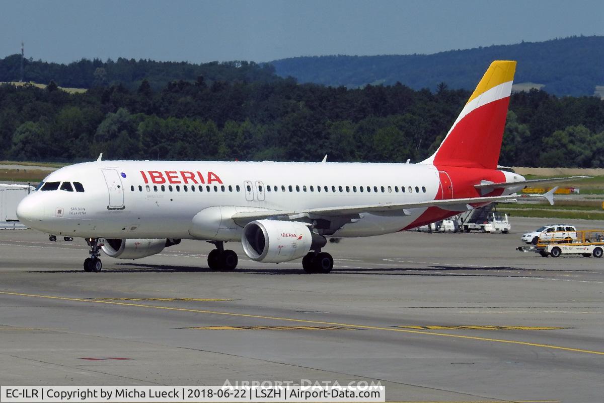 EC-ILR, 2002 Airbus A320-214 C/N 1793, At Zurich