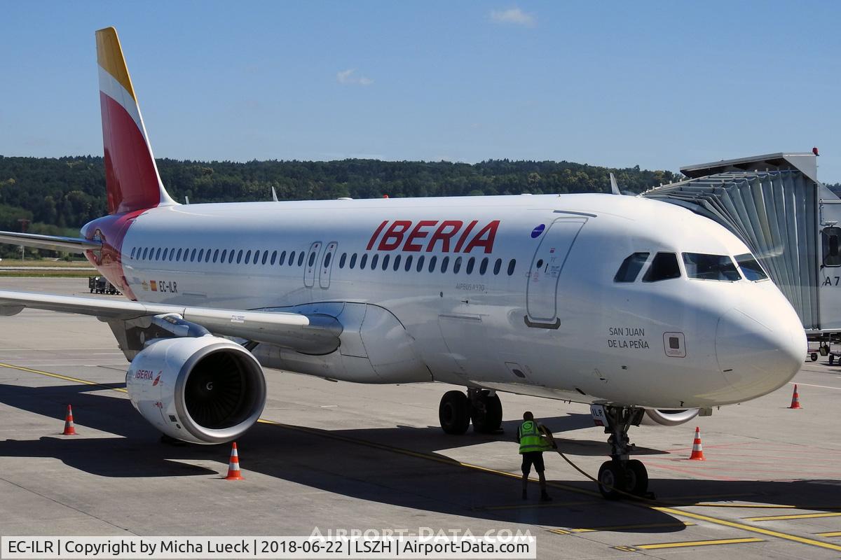 EC-ILR, 2002 Airbus A320-214 C/N 1793, At Zurich