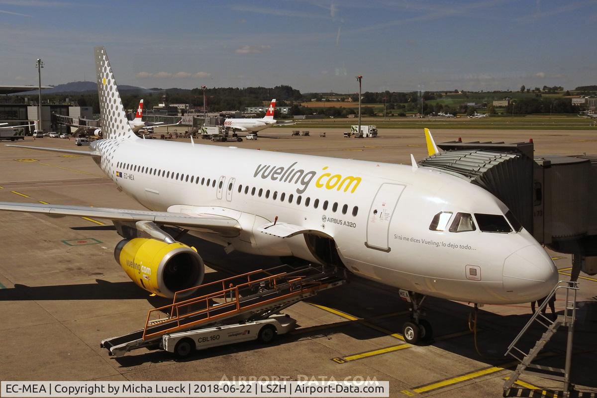 EC-MEA, 2014 Airbus A320-232 C/N 6400, At Zurich