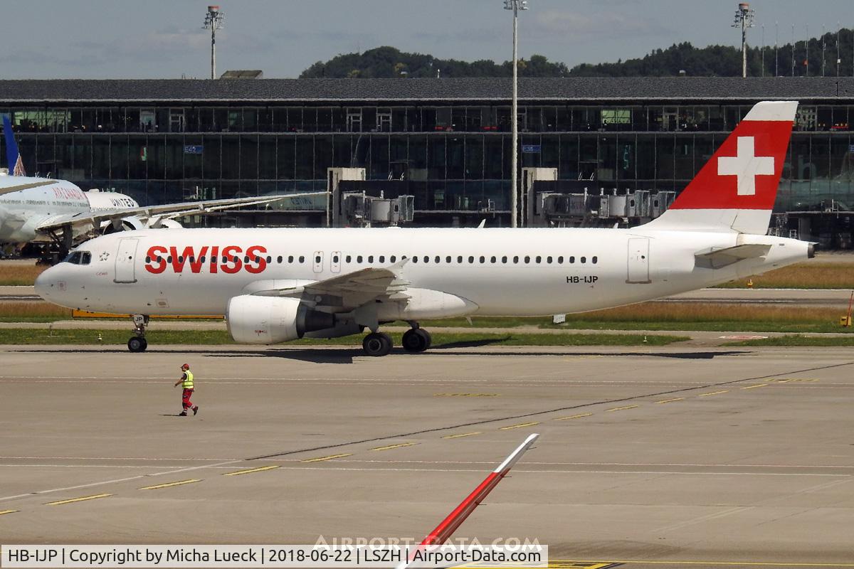 HB-IJP, 1997 Airbus A320-214 C/N 681, At Zurich
