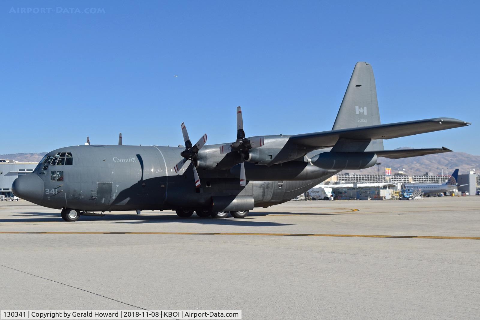 130341, 1989 Lockheed KCC-130H Hercules C/N 382-5200, Taxiing on Alpha.
