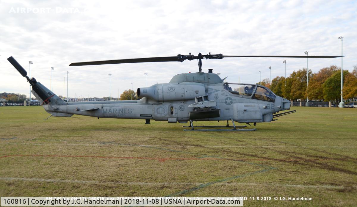 160816, Bell AH-1W Super Cobra C/N 26931, At U.S. Naval Academy.