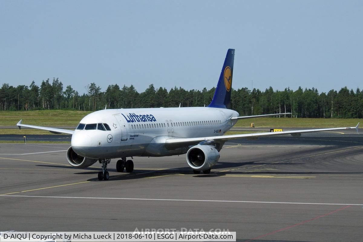 D-AIQU, 2000 Airbus A320-211 C/N 1365, At Gothenburg