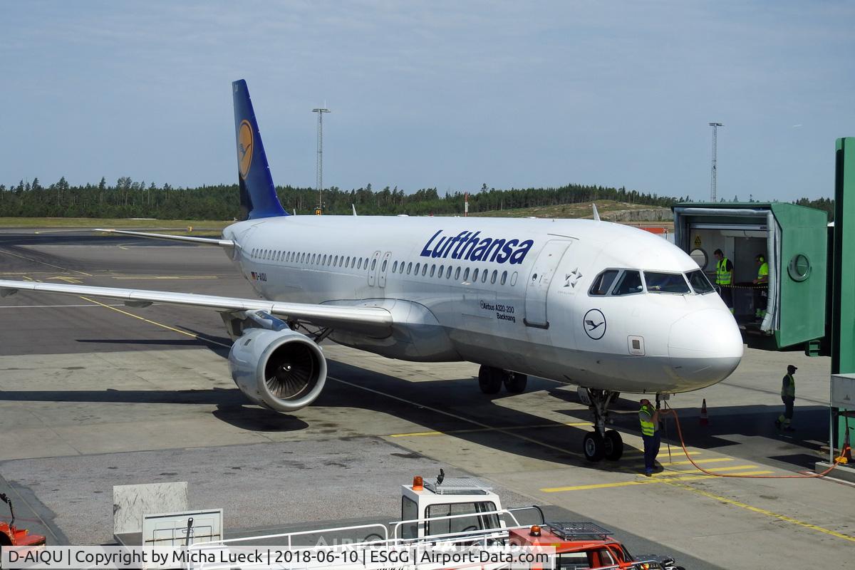 D-AIQU, 2000 Airbus A320-211 C/N 1365, At Gothenburg