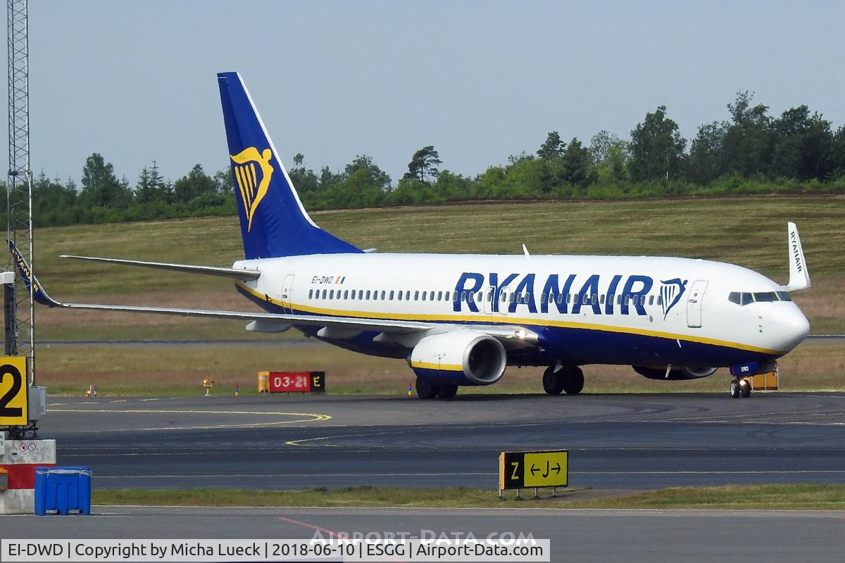 EI-DWD, 2007 Boeing 737-8AS C/N 33642, At Gothenburg